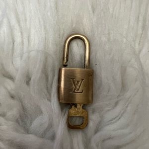 Authentic Louis Vuitton lock and key 321
